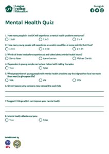 Mental Health Quiz