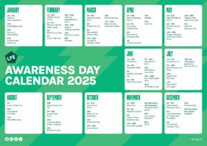 Awareness Day Calendar 2025