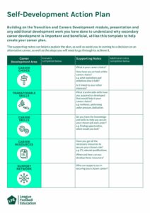 Self-Development Action Plan